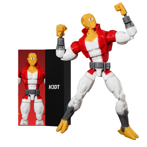 Allen the Alien 3D Printed Articulated Figure